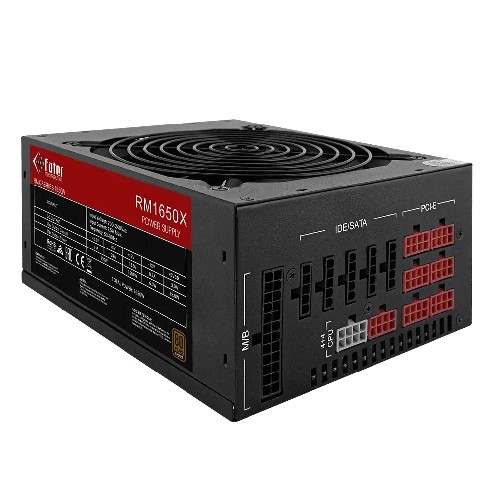 پاور 1650 وات فاطر مدل Fater RM1650 80+ Bronze - پی سی کالا