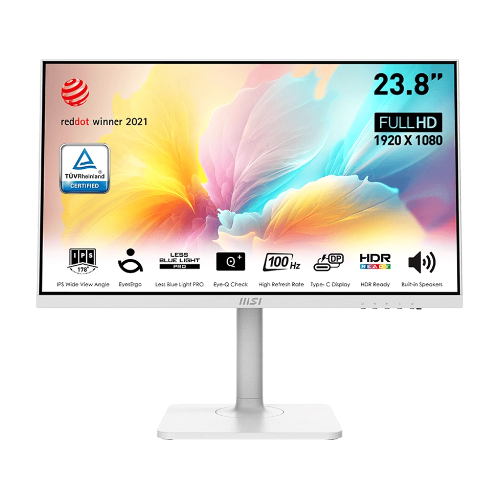 مانیتور گیمینگ ام اس آی 23.8 اینچ MSI Modern MD2412PW - پی سی کالا