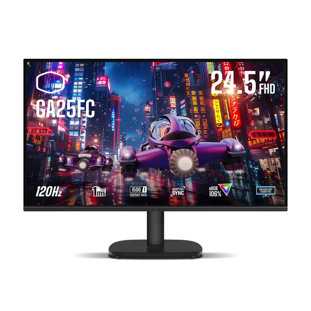 مانیتور گیمینگ کولر مستر 24.5 اینچ Cooler Master GA25FC - پی سی کالا مانیتور گیمینگ کولر مستر 24.5 اینچ Cooler Master GA25FC - پی سی کالا