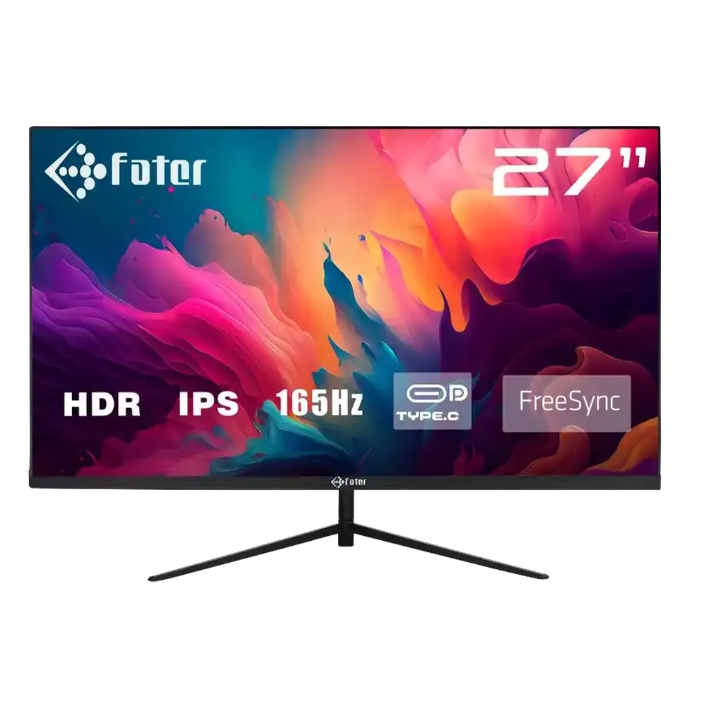 مانیتور گیمینگ 27 اینچ فاطر مدل Fater F27-165B1 - پی سی کالا