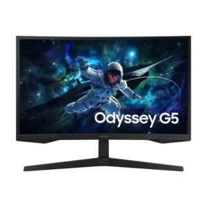 مانیتور گیمینگ خمیده سامسونگ 27 اینچ SAMSUNG Odyssey G5 LS27CG552 - پی سی کالا