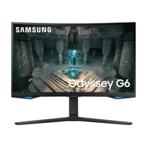 مانیتور گیمینگ سامسونگ خمیده 27 اینچ SAMSUNG Odyssey G6 LS27BG650 - پی سی کالا