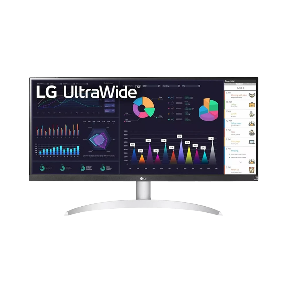 مانیتور ال جی "29 اینچ LG UltraWide 29WQ600-W 100Hz 5ms UWFHD IPS - پی سی کالا