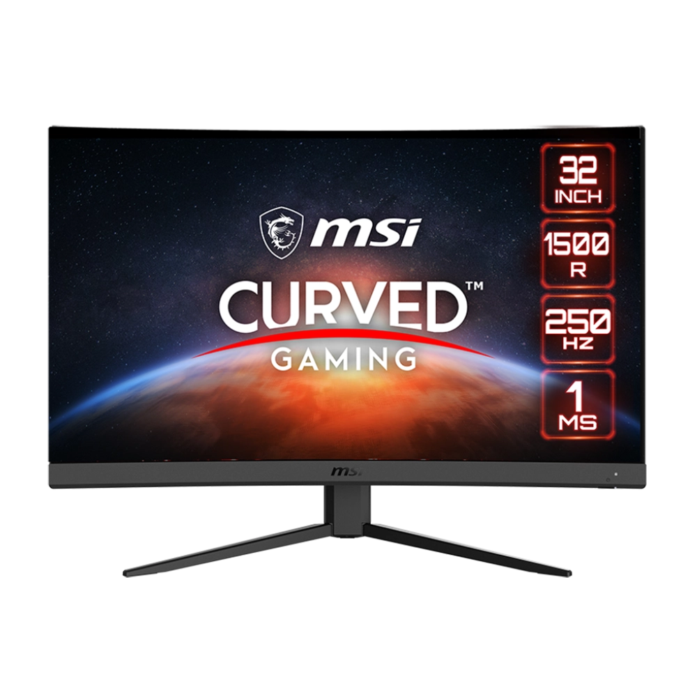 مانیتور گیمینگ خمیده ام اس آی 31.5 اینچ MSI G32C4X - پی سی کالا