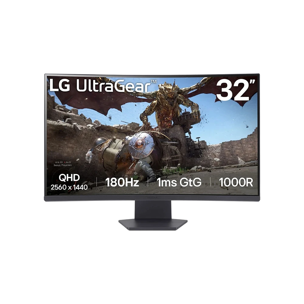 مانیتور گیمینگ ال جی"32 اینچ LG UltraGear 32GS60QC-B - پی سی کالا