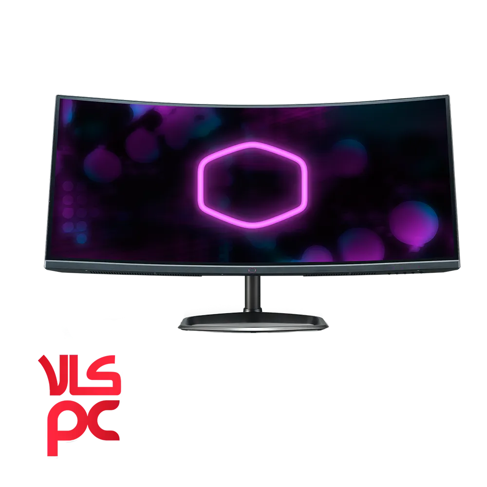 مانیتور گیمینگ 34 اینچ کولر مستر مدل Cooler Master GM34 CW2 34 Inch 1ms 165Hz VA UWQHD Gaming - پی سی کالا