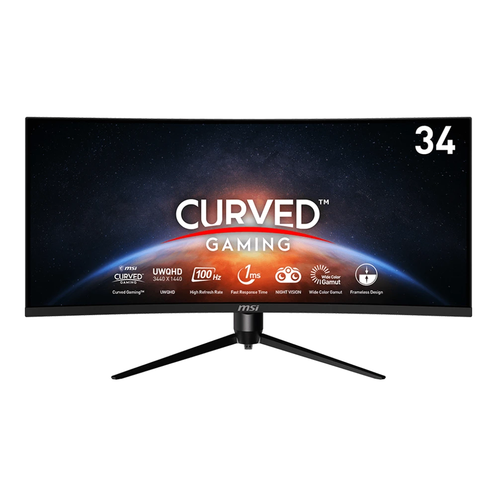 مانیتور ام اس آی "34 اینچ MSI MAG342CQPV - پی سی کالا