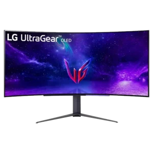 مانیتور خمیده گیمینگ 45 اینچ ال جی LG UltraGear 45GR95QE-B - پی سی کالا