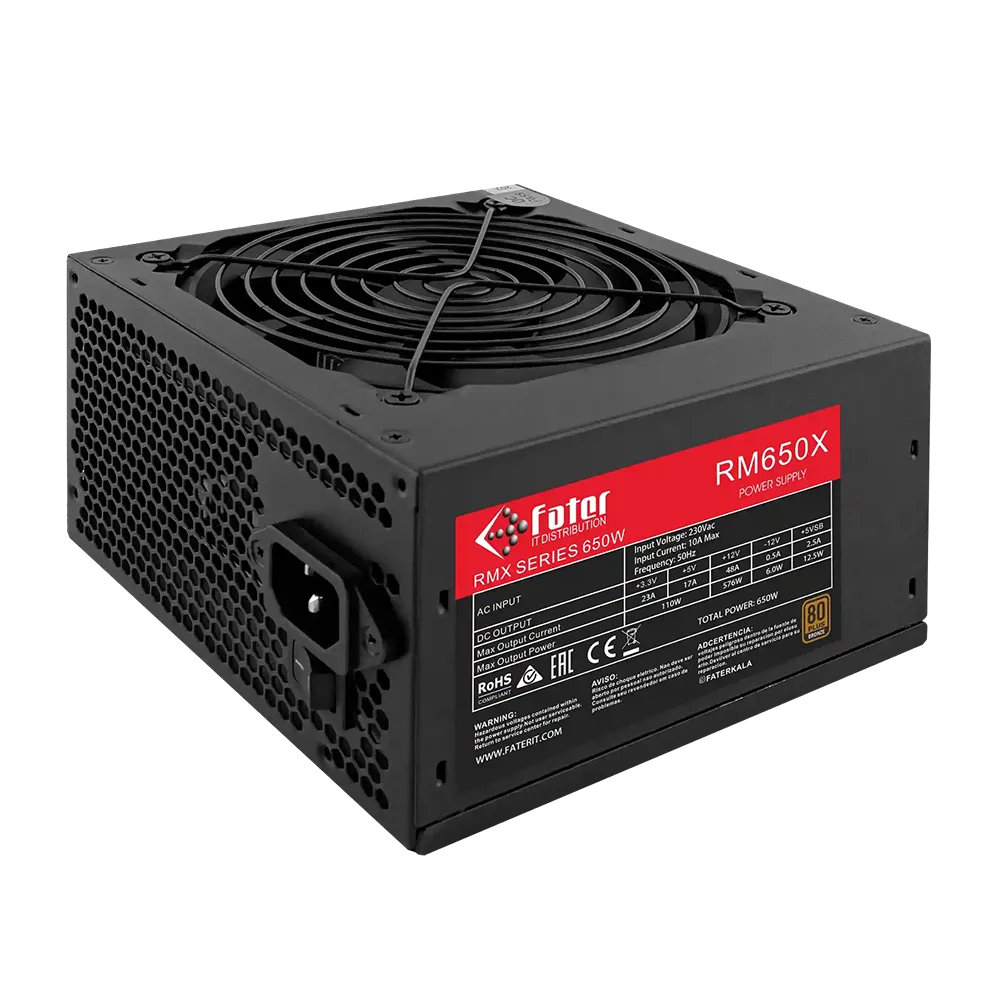پاور 650 وات فاطر مدل Fater RM650X 80+ Bronze - پی سی کالا
