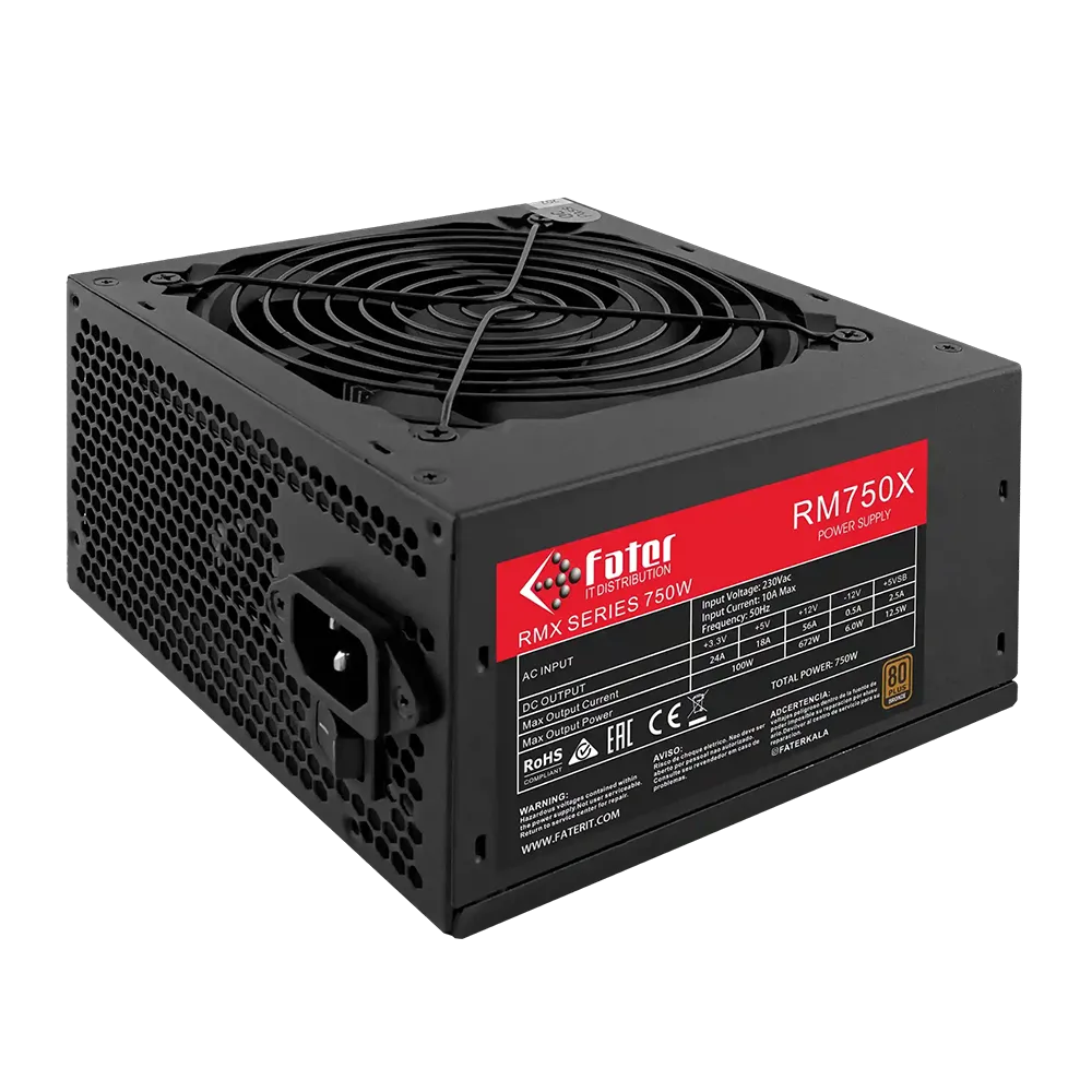 پاور 750 وات فاطر مدل Fater RM750X 80+ Bronze - پی سی کالا