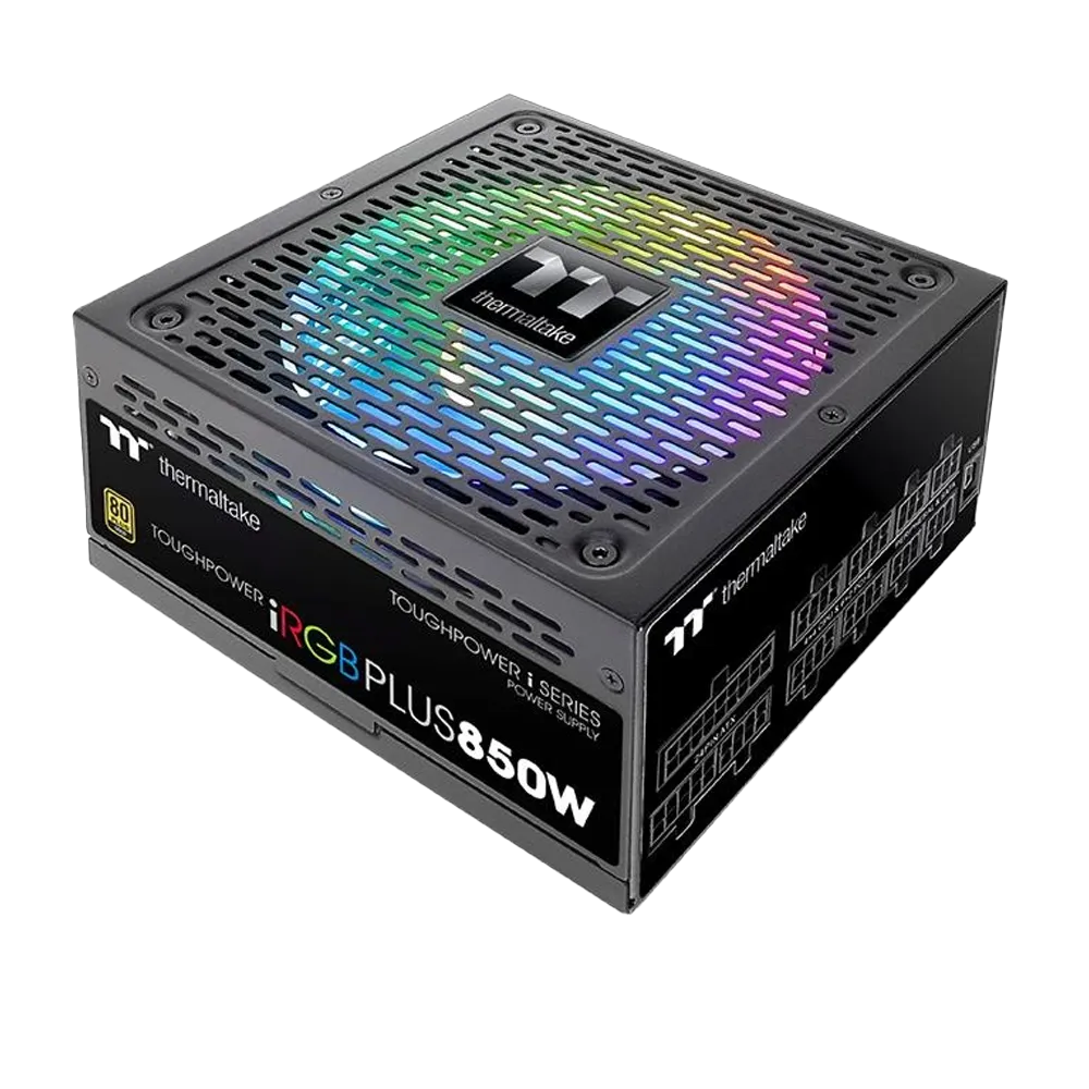 پاور 850 وات ترمالتیک Thermaltake Toughpower iRGB Plus 850W Gold - پی سی کالا