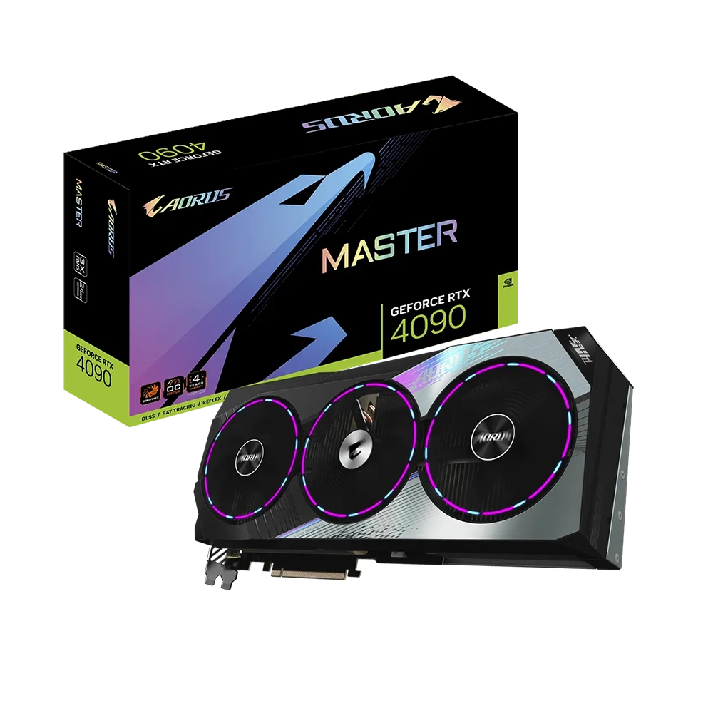 کارت گرافیک گیگابایت AORUS GeForce RTX 4090 MASTER 24G - پی سی کالا