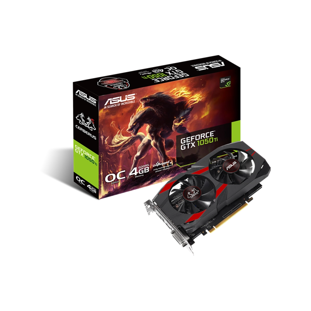 کارت گرافیک ایسوس Asus CERBERUS GTX1050TI O4G - پی سی کالا
