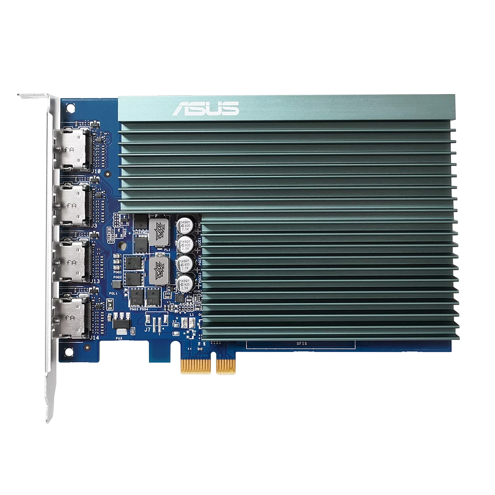 کارت گرافیک ایسوس مدل ASUS GeForce GT730 4H SL 2GD5 - پی سی کالا کارت گرافیک ایسوس مدل ASUS GeForce GT730 4H SL 2GD5 - پی سی کالا