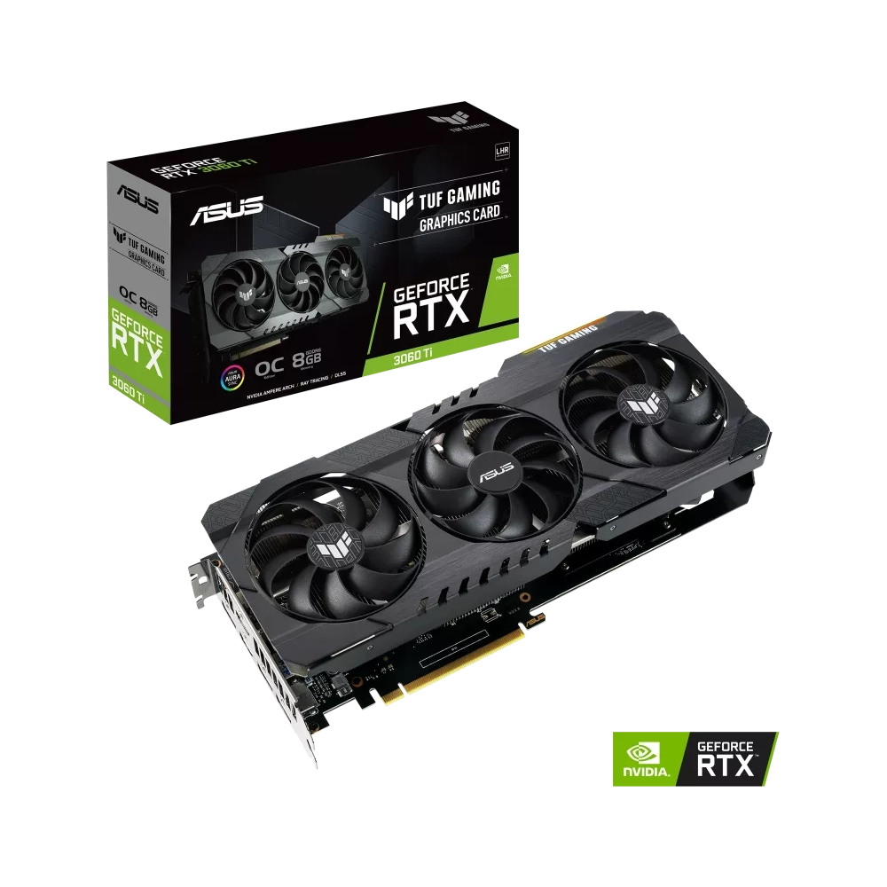کارت گرافیک ایسوس Asus GeForce TUF-RTX 3060 Ti-O8G-V2-Gaming - پی سی کالا