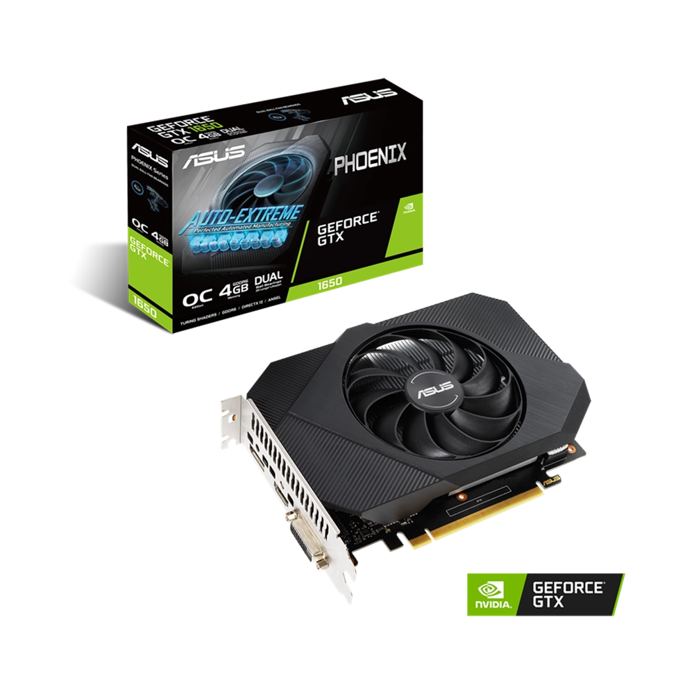 کارت گرافیک ایسوس Asus PH-GTX1650-O4GD6 - پی سی کالا