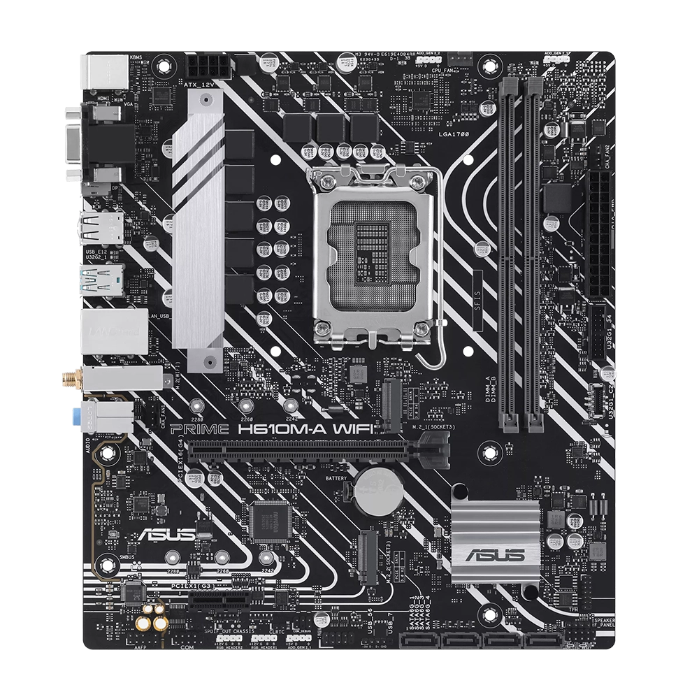 مادربرد ایسوس ASUS Prime H610M-A DDR5 WIFI - پی سی کالا مادربرد ایسوس ASUS Prime H610M-A DDR5 WIFI - پی سی کالا
