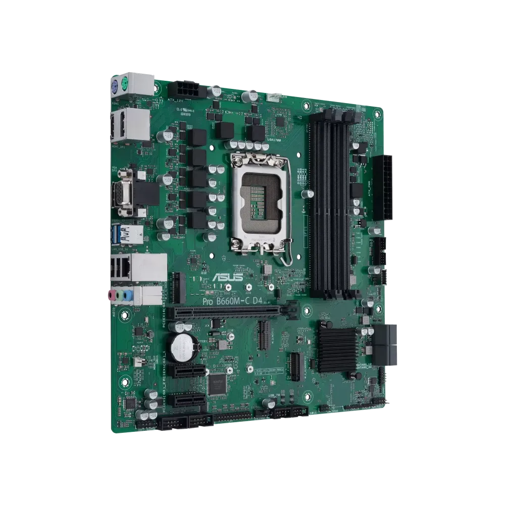 مادربرد ایسوس Asus Pro B660M-C D4-CSM - پی سی کالا مادربرد ایسوس Asus Pro B660M-C D4-CSM - پی سی کالا