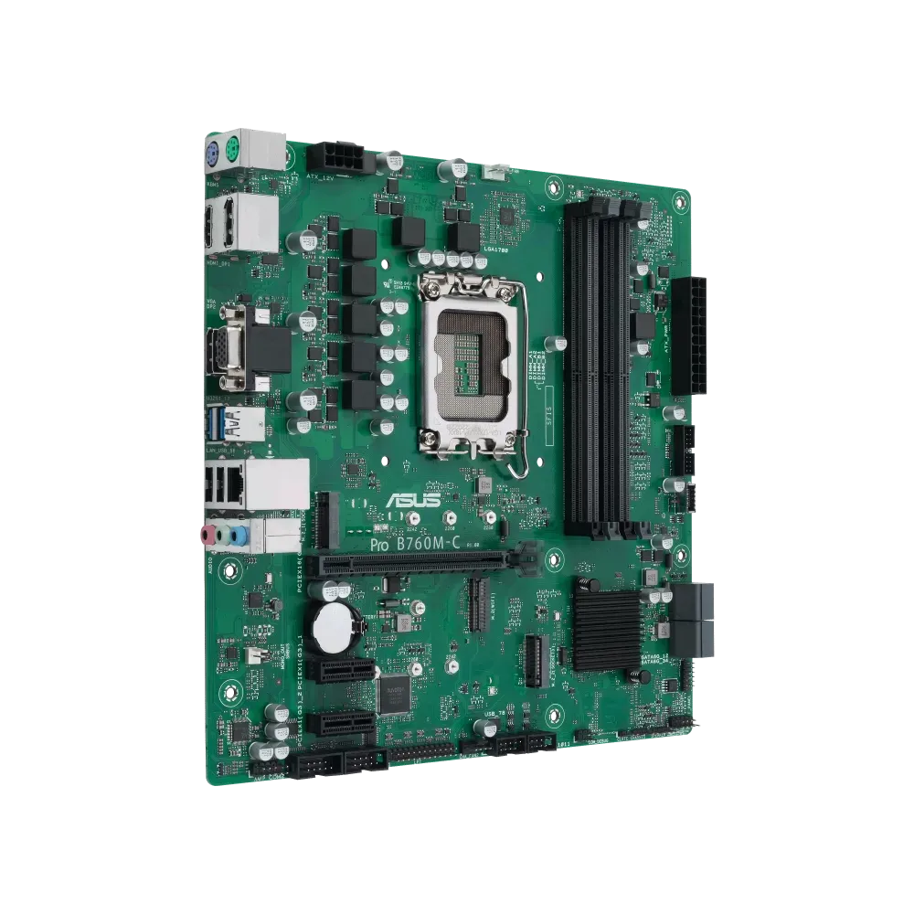 مادربرد ایسوس ASUS Pro B760M-C-CSM D5 - پی سی کالا مادربرد ایسوس ASUS Pro B760M-C-CSM D5 - پی سی کالا