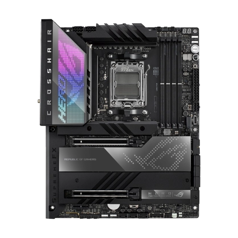مادربرد ایسوس مدل ASUS ROG CROSSHAIR X670E HERO DDR5 AM5 - پی سی کالا