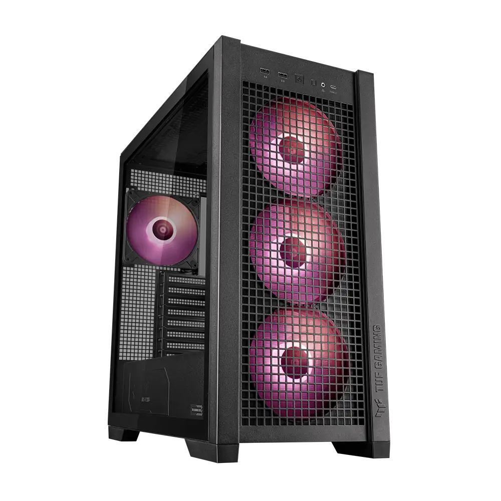 کیس ایسوس مدل ASUS TUF Gaming GT302 ARGB Black - پی سی کالا کیس ایسوس مدل ASUS TUF Gaming GT302 ARGB Black - پی سی کالا