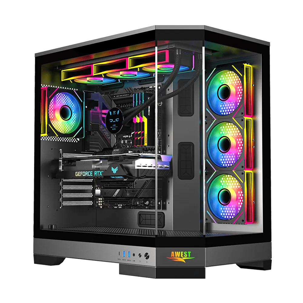 کیس گیمینگ اوست AWEST GT-AQ1-MB - پی سی کالا کیس گیمینگ اوست AWEST GT-AQ1-MB - پی سی کالا