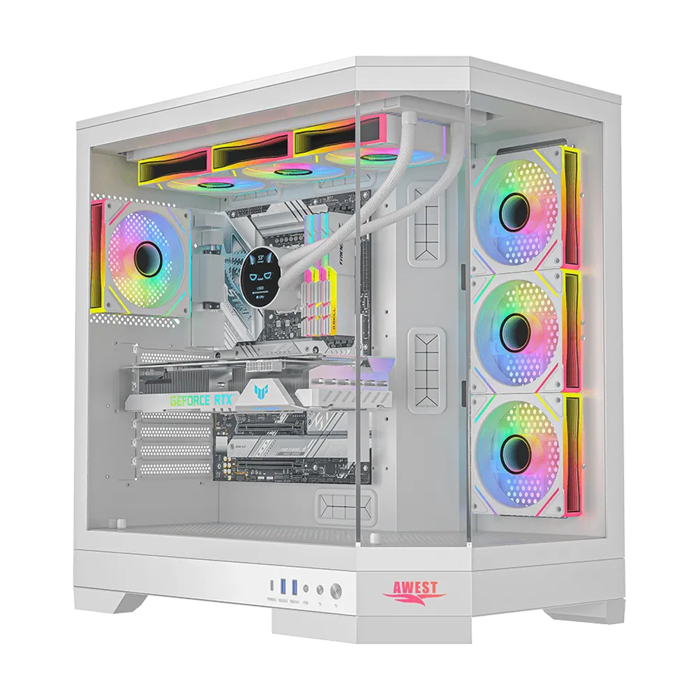 کیس گیمینگ اوست AWEST GT-AQ1-MW - پی سی کالا کیس گیمینگ اوست AWEST GT-AQ1-MW - پی سی کالا