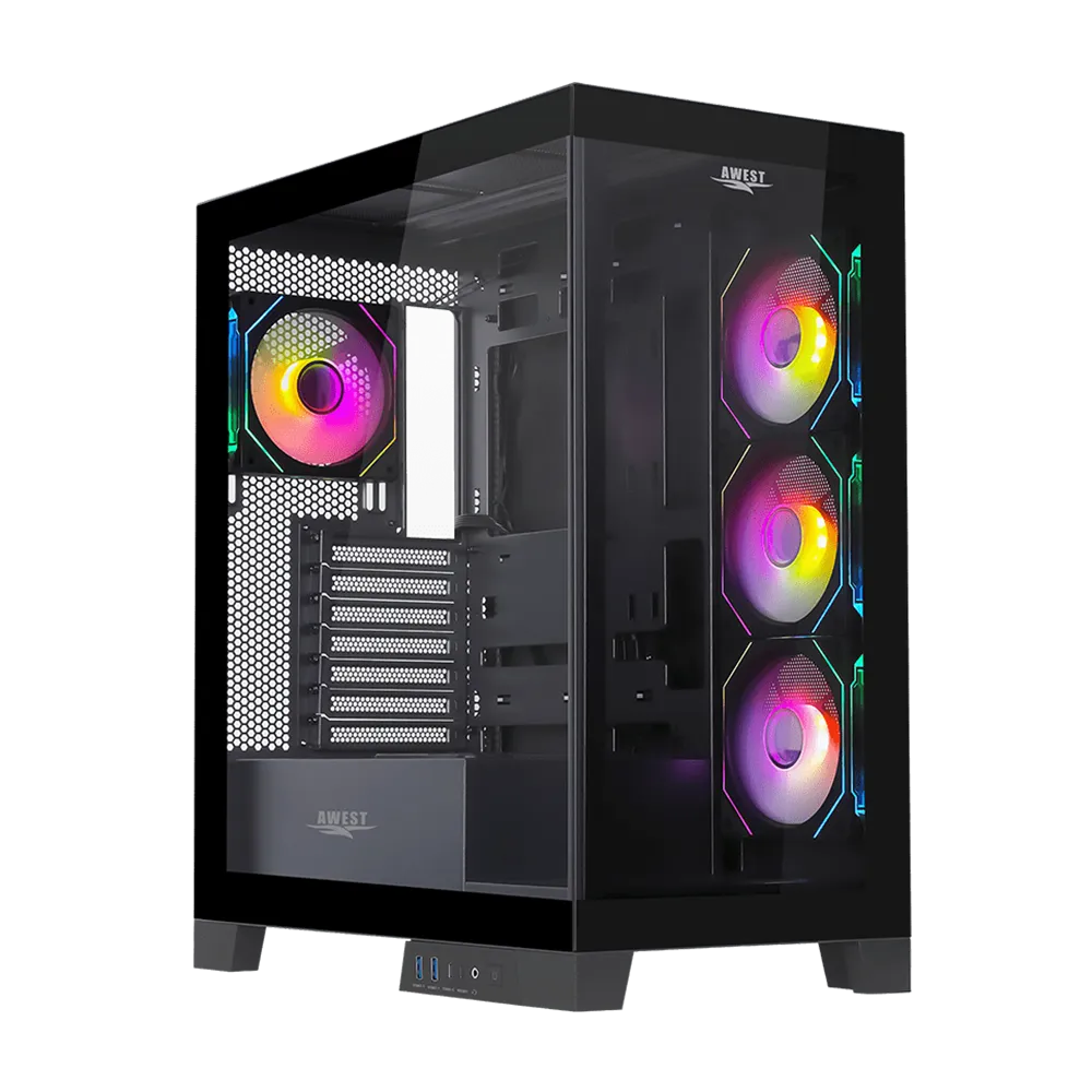 کیس گیمینگ اوست AWEST GT-AQ16-MB - پی سی کالا