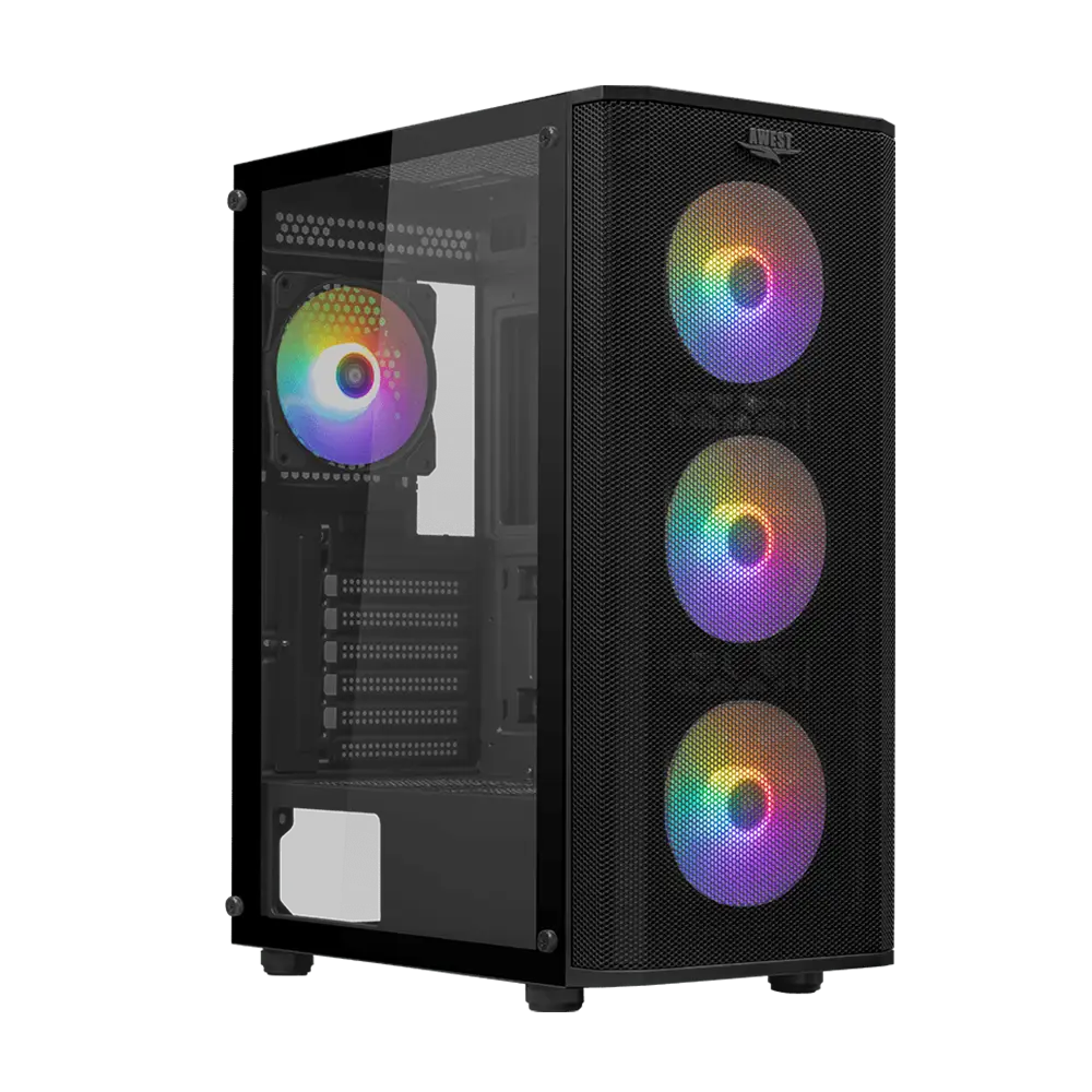 کیس گیمینگ اوست AWEST GT-AV300-MB - پی سی کالا کیس گیمینگ اوست AWEST GT-AV300-MB - پی سی کالا