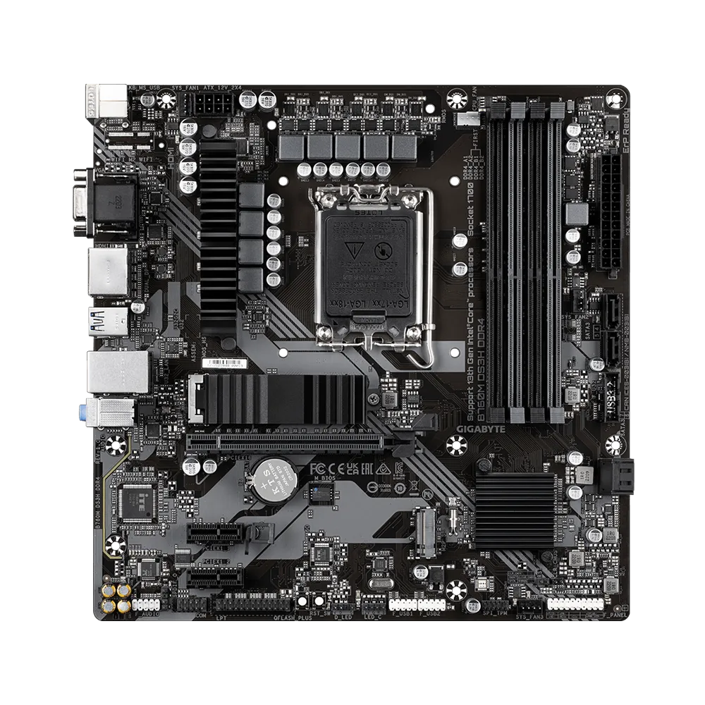 مادربرد گیگابایت B760M DS3H DDR4 (rev. 1.0) - پی سی کالا