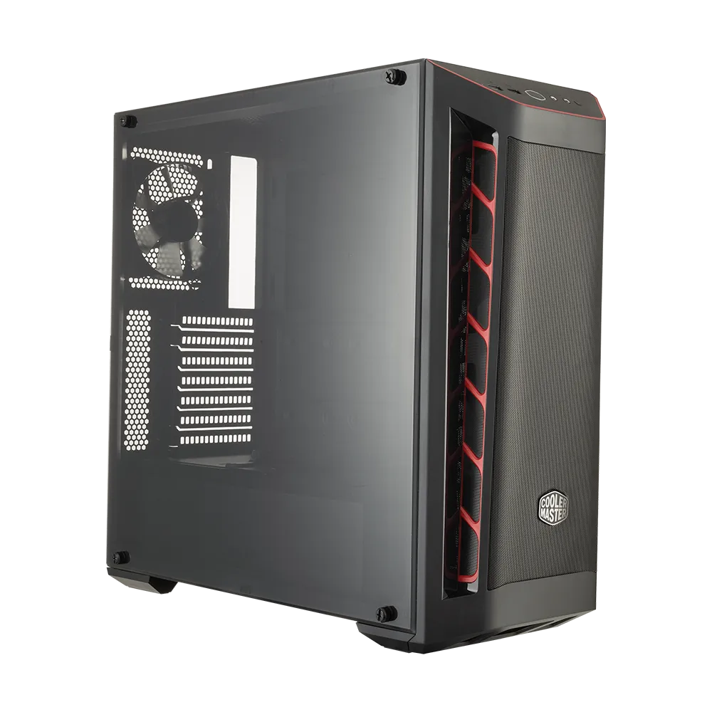 کیس کولرمستر Cooler Master MasterBox MB511 Red Trim - پی سی کالا