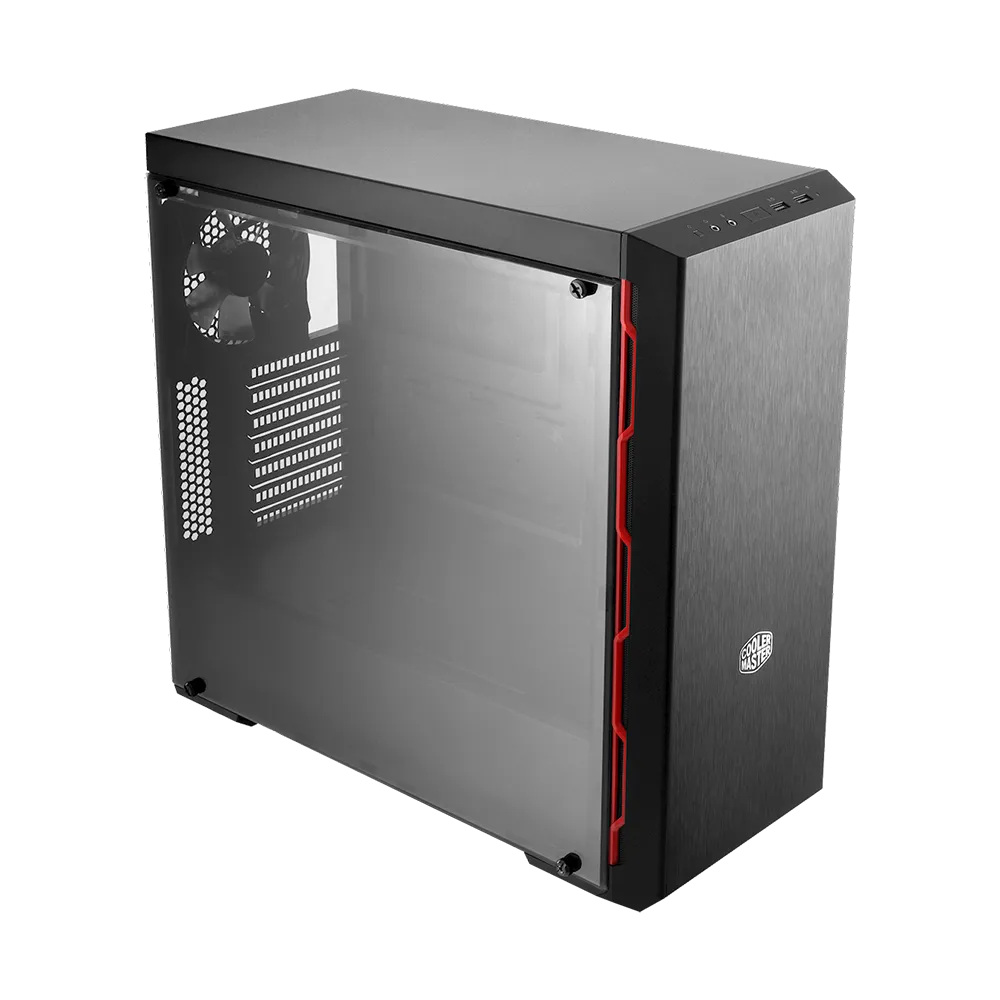 کیس کولرمستر Cooler Master MasterBox MB600L - Red Trim - پی سی کالا