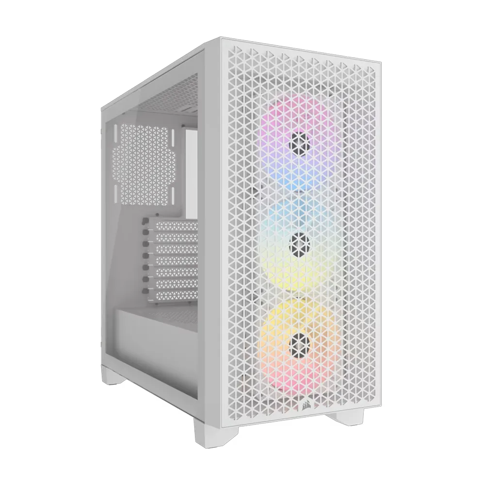 کیس کورسیر مدل Corsair 3000D RGB AIRFLOW – White - پی سی کالا