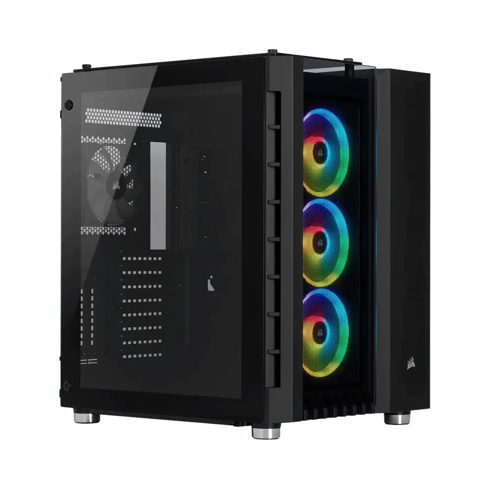 کیس کورسیر Corsair Crystal Series 680X RGB - Black - پی سی کالا