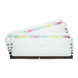 رم کورسیر CORSAIR DOMINATOR PLATINUM RGB White 32GB 16GBx2 5200MHz CL40 DDR5 - پی سی کالا