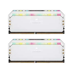 رم کورسیر CORSAIR DOMINATOR PLATINUM RGB White 64GB 32GBx2 5200MHz CL40 DDR5 - پی سی کالا