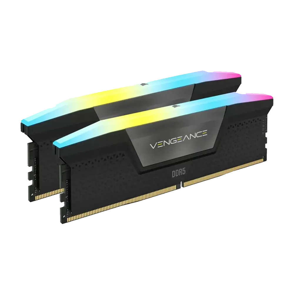 رم کورسیر Corsair VENGEANCE RGB 32GB 16GBx2 7200MHz CL34 DDR5 - پی سی کالا