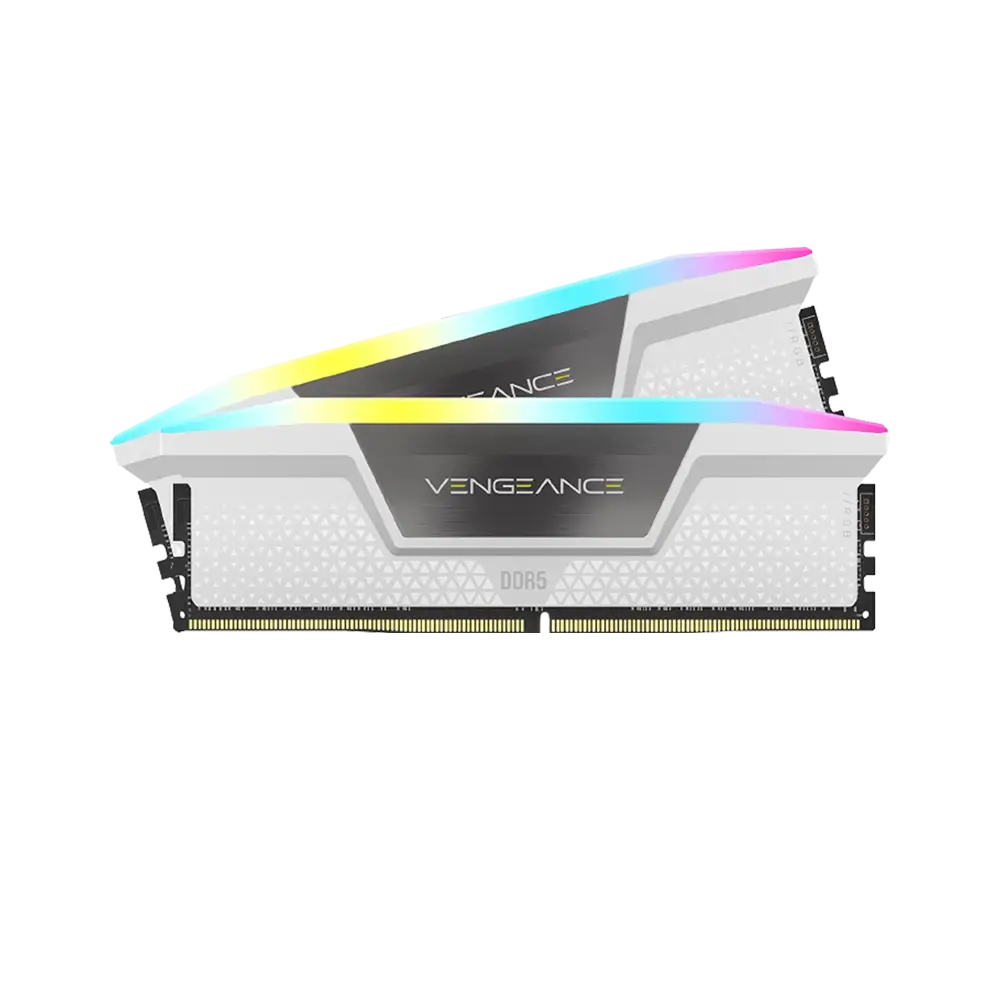 رم کورسیر Corsair Vengeance RGB DDR5 32GB Dual 5600MHz CL36 - White - پی سی کالا