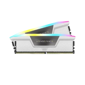 رم کورسیر Corsair Vengeance RGB DDR5 32GB Dual 6200MHz CL36 - White - پی سی کالا