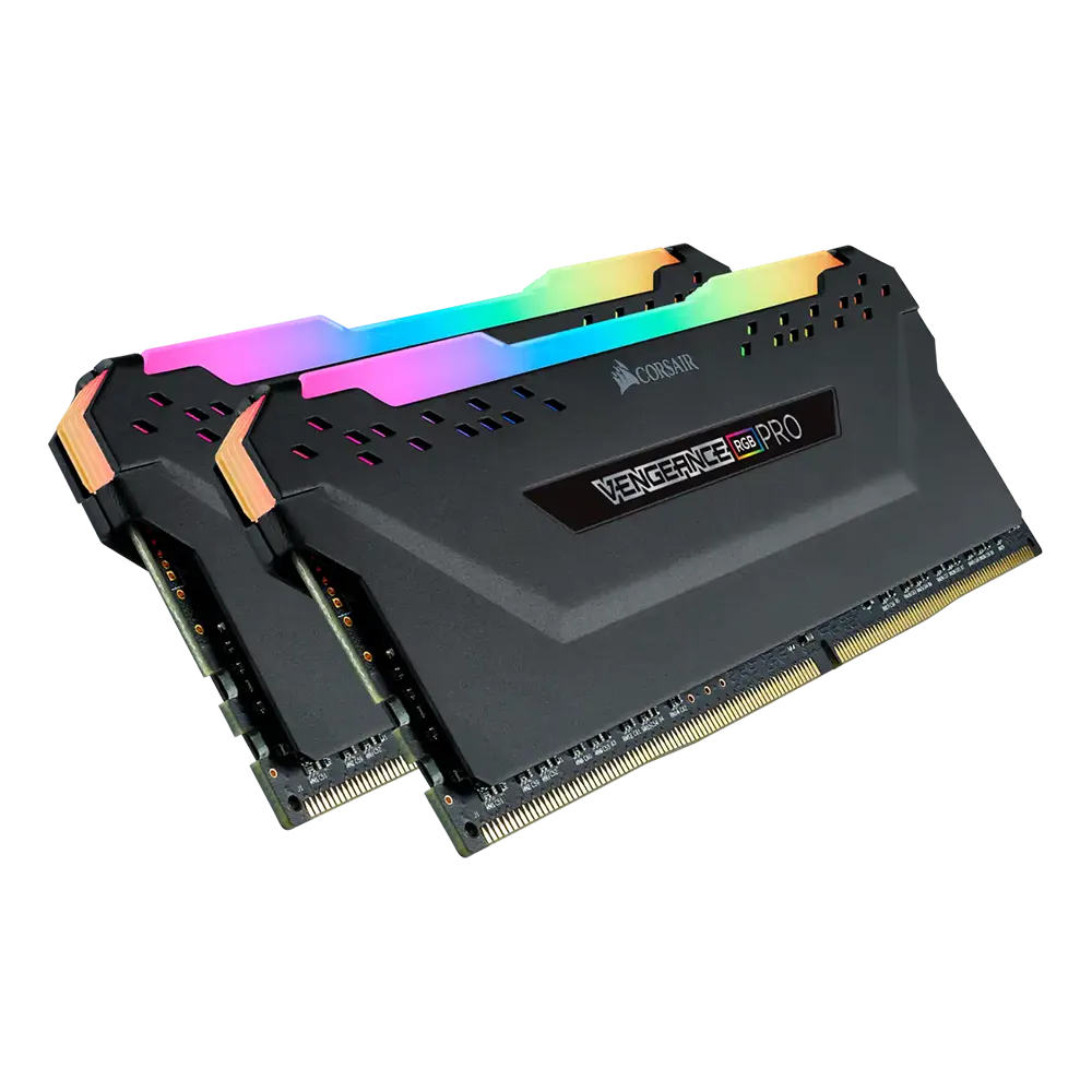 رم کامپیوتر کورسیر Corsair VENGEANCE RGB PRO DDR4 32GB CL16 3200Mhz Dual - پی سی کالا