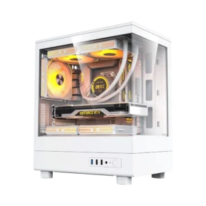 کیس دارک فلش مدل DarkFlash DB330M WH - پی سی کالا