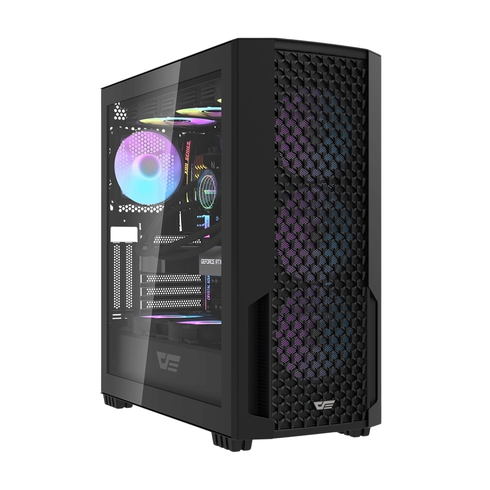 کیس دارک فلش مدل DarkFlash DF2100 - Black - پی سی کالا کیس دارک فلش مدل DarkFlash DF2100 - Black - پی سی کالا