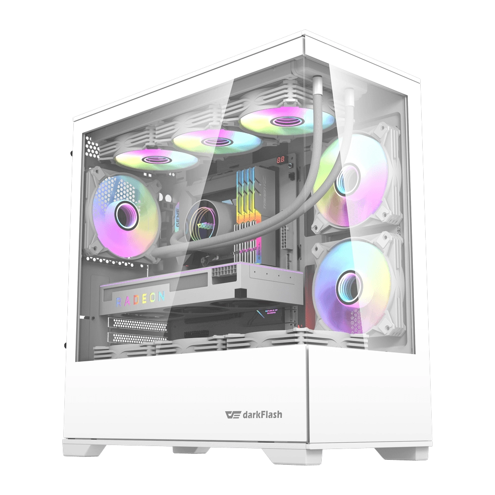 کیس دارک فلش مدل DarkFlash DY415p WH - پی سی کالا کیس دارک فلش مدل DarkFlash DY415p WH - پی سی کالا