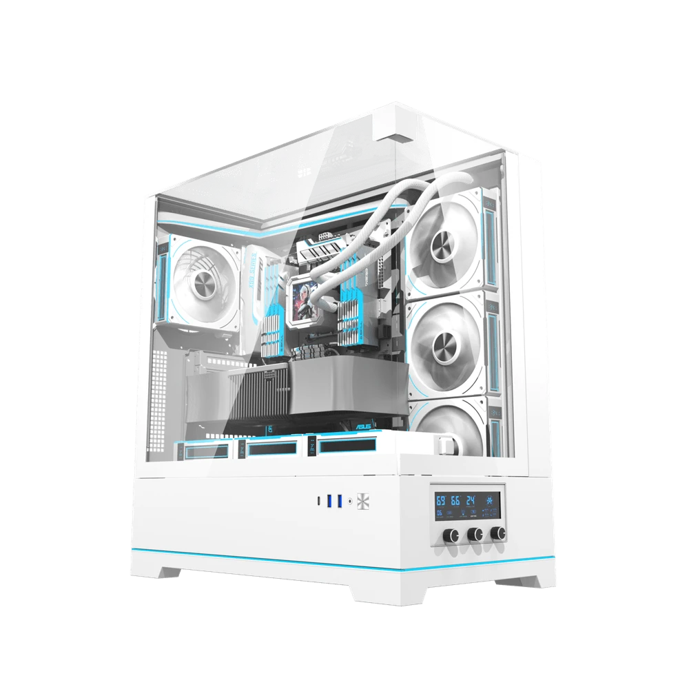 کیس دارک فلش مدل DarkFlash DY450 Pro WH - پی سی کالا کیس دارک فلش مدل DarkFlash DY450 Pro WH - پی سی کالا