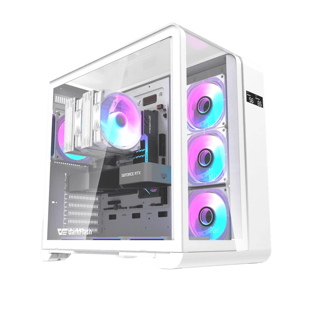 کیس دارک فلش مدل DarkFlash L280 WH - پی سی کالا