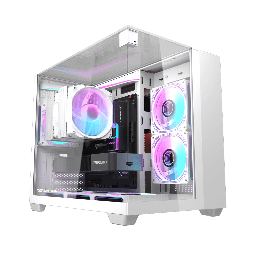 کیس دارک فلش مدل DarkFlash TH285M WH - پی سی کالا کیس دارک فلش مدل DarkFlash TH285M WH - پی سی کالا