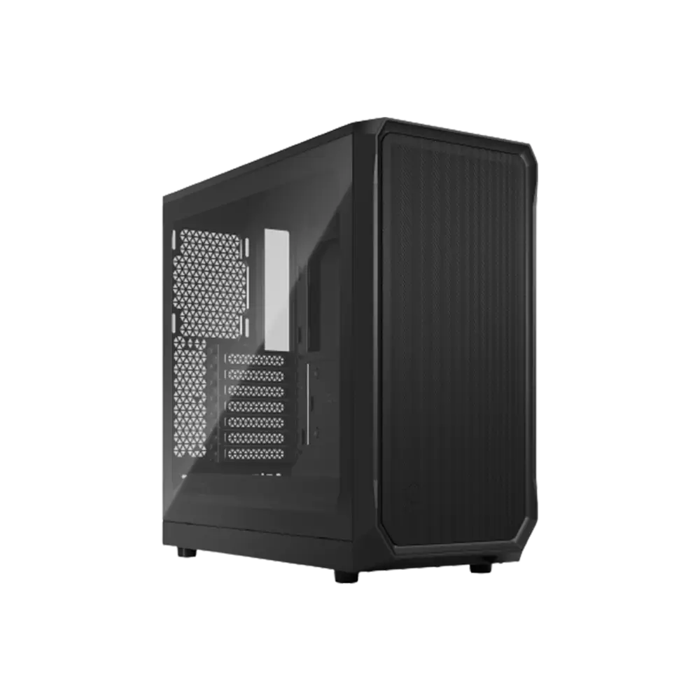کیس فرکتال دیزاین Fractal Design Focus 2 RGB - Black TG Clear Tint - پی سی کالا