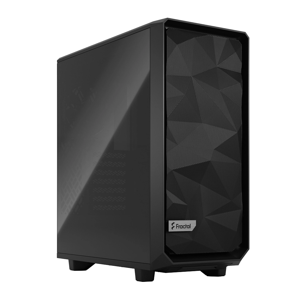 کیس فرکتال مدل Fractal Design Meshify 2 Compact - Black TG Dark Tint - پی سی کالا