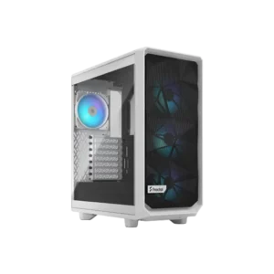 کیس فرکتال دیزاین مدل Fractal Design Meshify 2 Compact RGB - White TG Clear Tint - پی سی کالا