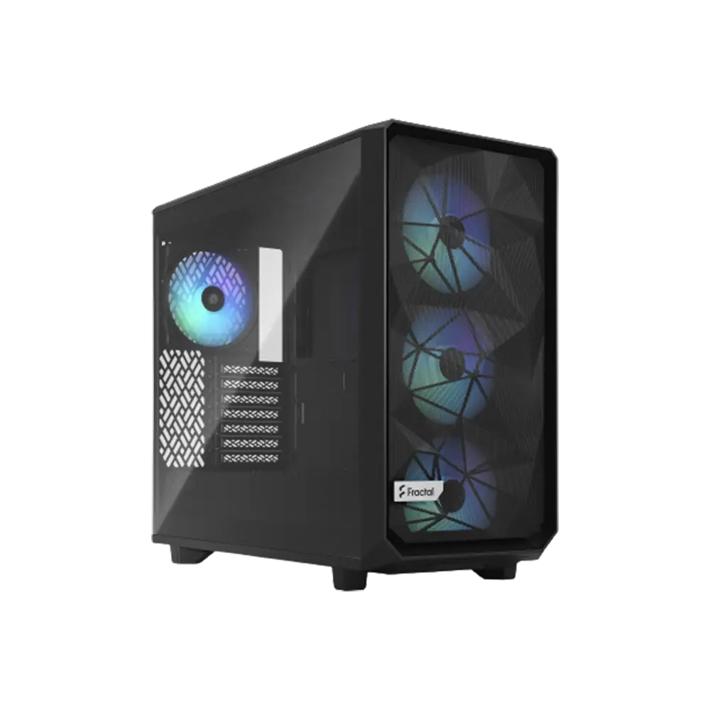 کیس فرکتال دیزاین مدل Fractal Design Meshify 2 Lite RGB - Black TG Light Tint - پی سی کالا